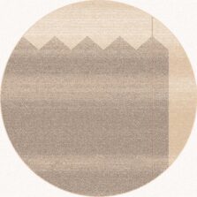 Sera Dark Beige rug by Agnella