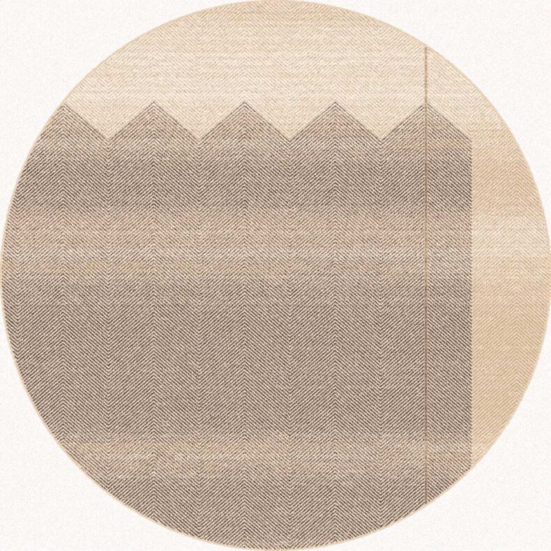 Sera Dark Beige rug by Agnella