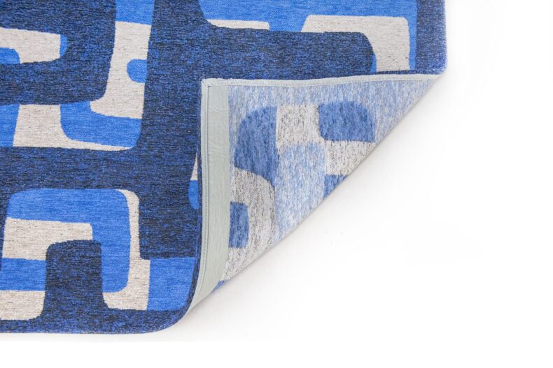 Craft Collection Kuba Ultramarine 9336 rug by Louis De Poortere