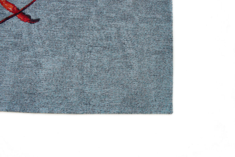 Pop Collection Steam Red 9389 rug by Louis De Poortere