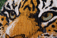 Pop Collection Green on Fire 9388 rug by Louis De Poortere