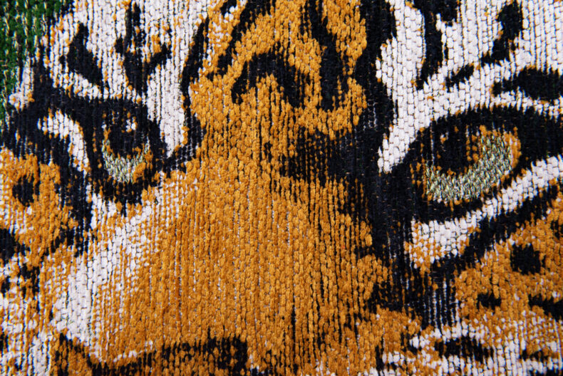 Pop Collection Green on Fire 9388 rug by Louis De Poortere