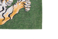 Pop Collection Green on Fire 9388 rug by Louis De Poortere