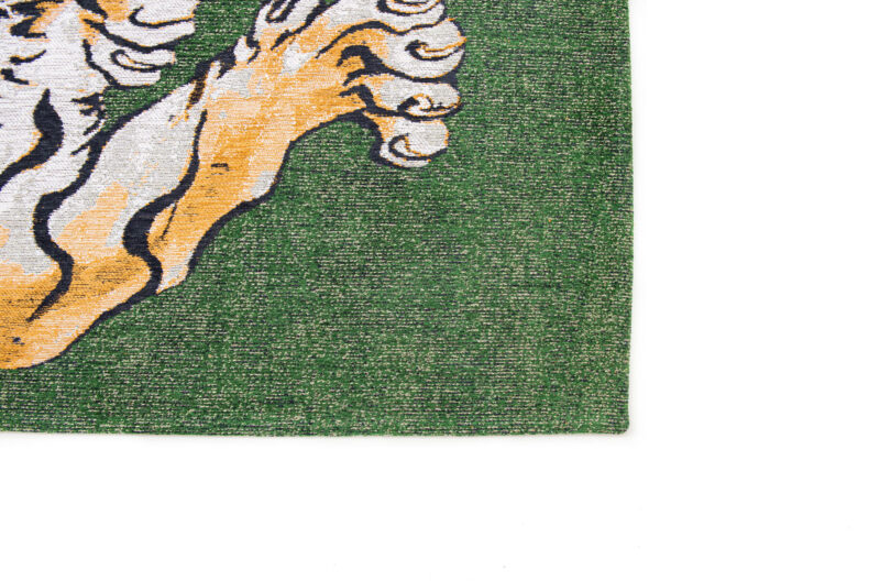 Pop Collection Green on Fire 9388 rug by Louis De Poortere