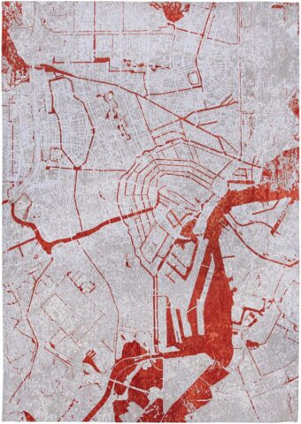Cities Collection Amsterdam Orange Cut 9323 rug by Louis De Poortere