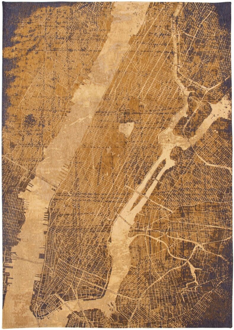Cities Collection New York Gatsby Gold 9315 rug by Louis De Poortere
