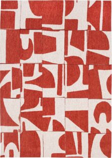 Craft Collection Papercut Rust 9364 rug by Louis De Poortere