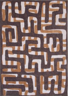 Craft Collection Kuba Bison 9335 rug by Louis De Poortere