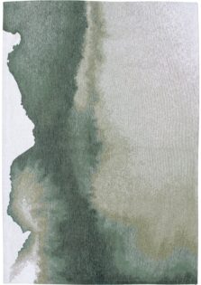 Meditation Collection Lagoon Palm Green 9331 rug by Louis De Poortere