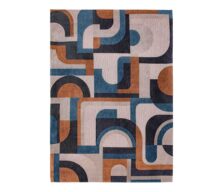 Module Collection Nuance Camel Blue 9196 rug by Louis De Poortere
