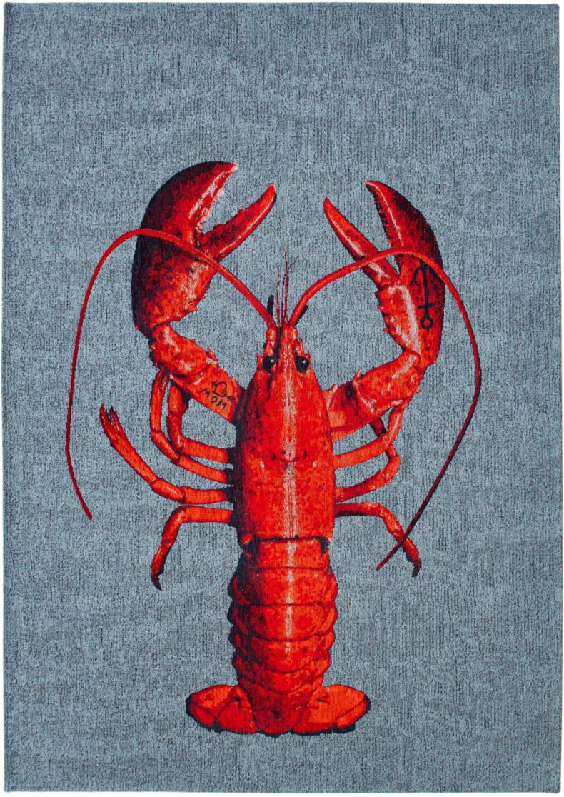Pop Collection Steam Red 9389 rug by Louis De Poortere