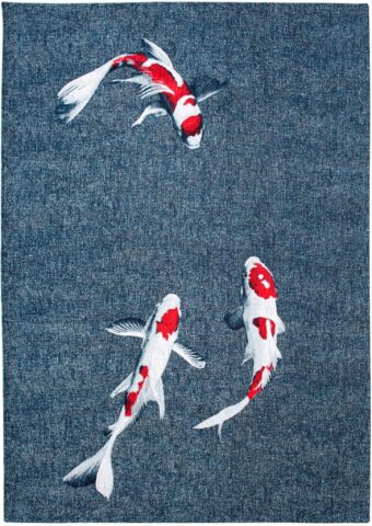 Pop Collection Japnese Pond 9390 rug by Louis De Poortere