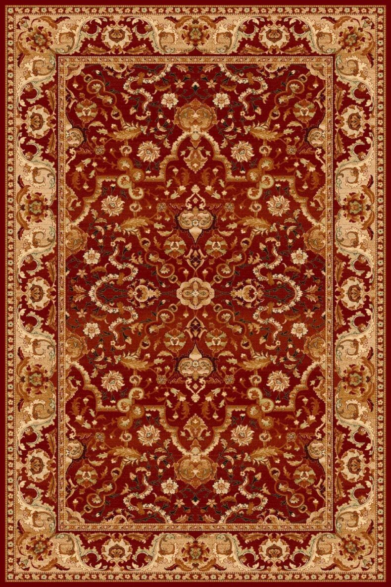 Rejent Ruby rug by Agnella
