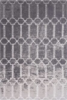 Ewar Graphite rug by Agnella
