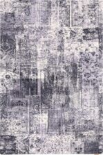 Eddie Graphite rug by Agnella