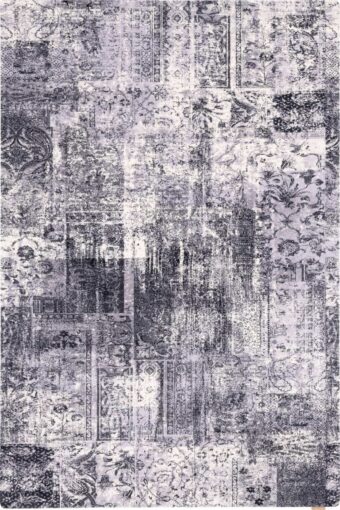 Eddie Graphite rug by Agnella