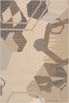 Folio Beige rug by Agnella