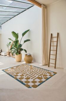 Craft Collection Chess Honey 9338 rug by Louis De Poortere