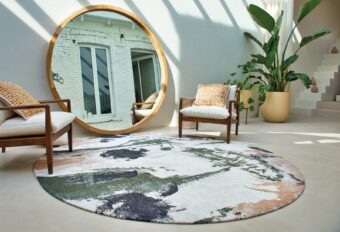 Gallery Collection Fresque Indian Rice 9393 rug by Louis De Poortere