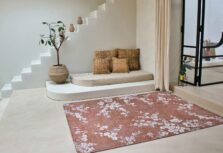 Sakura Collection Copper Pink 9371 rug by Louis De Poortere