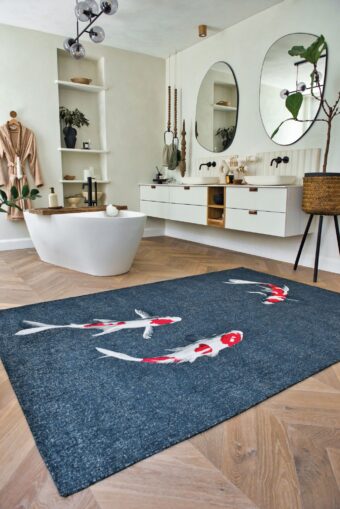 Pop Collection Japnese Pond 9390 rug by Louis De Poortere