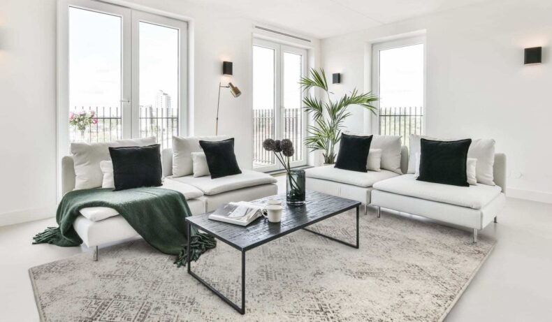 Milet Grey rug by Agnella