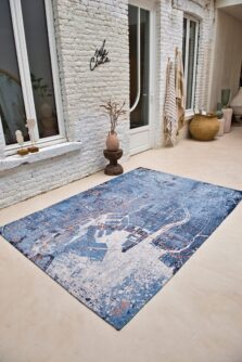 Cities Collection Tokyo Conductive Blue 9314 rug by Louis De Poortere