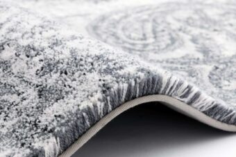 Eddie Graphite rug by Agnella