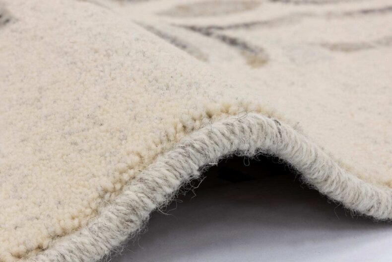 Tula Light Grey rug by Agnella