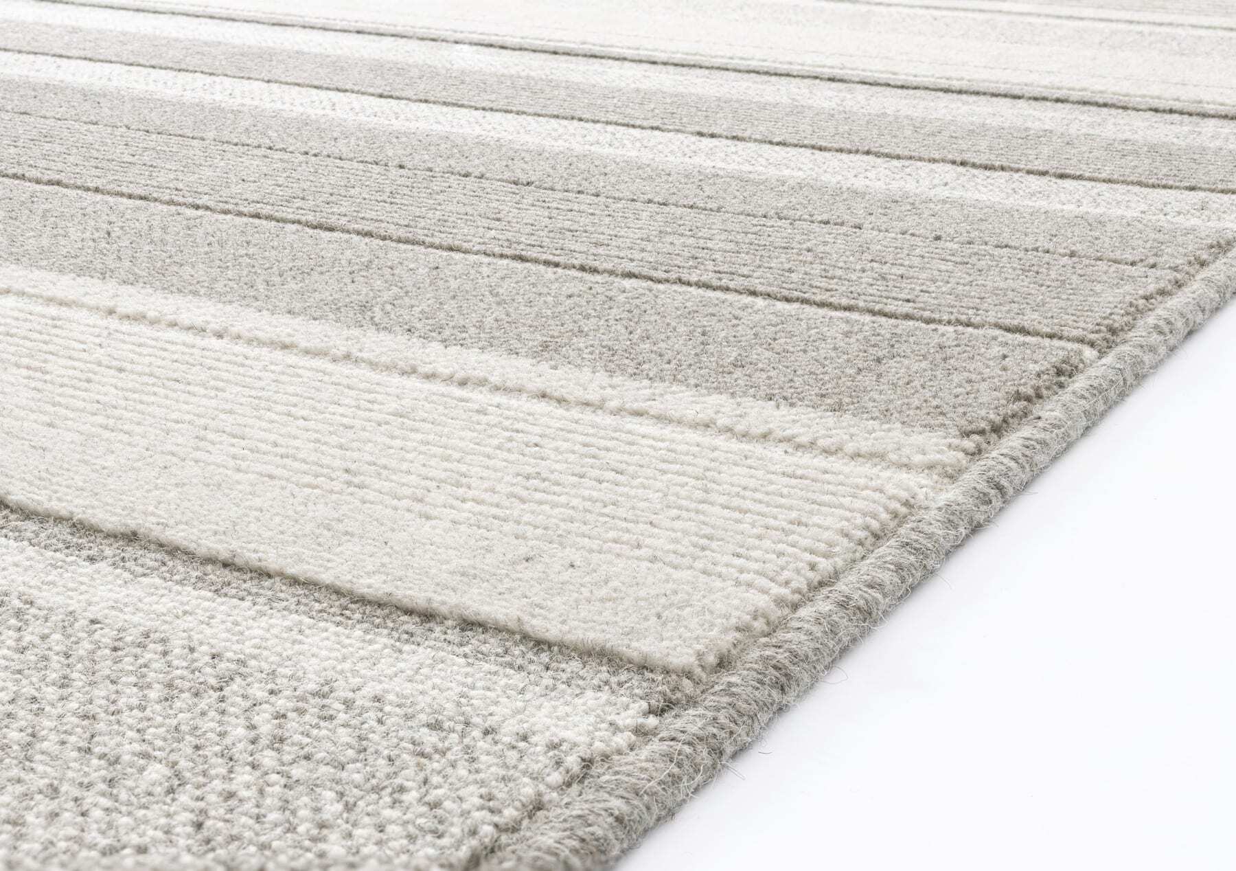 Panama Light Grey rug by Agnella