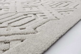 Dive Light Grey rug by Agnella