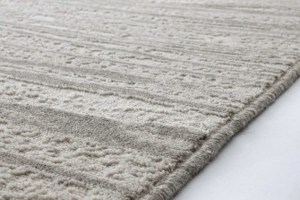 Tejat Light Grey rug by Agnella