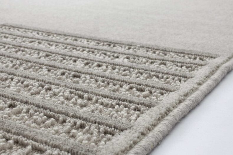 Nizer Light Grey rug by Agnella