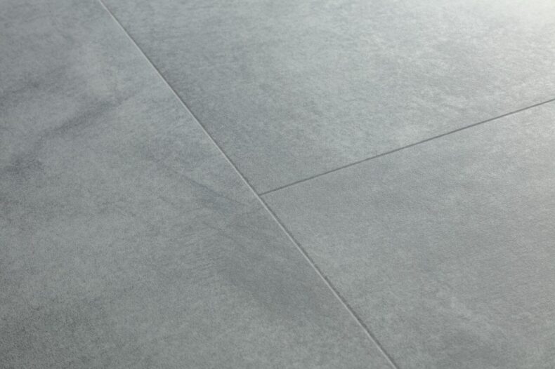 View of Soft Sky AVMTU40325 luxury vinyl tile by Quick-Step Livyn