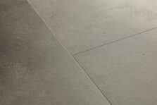 View of Cloudy Concrete AVMTU40273 luxury vinyl tile by Quick-Step Livyn