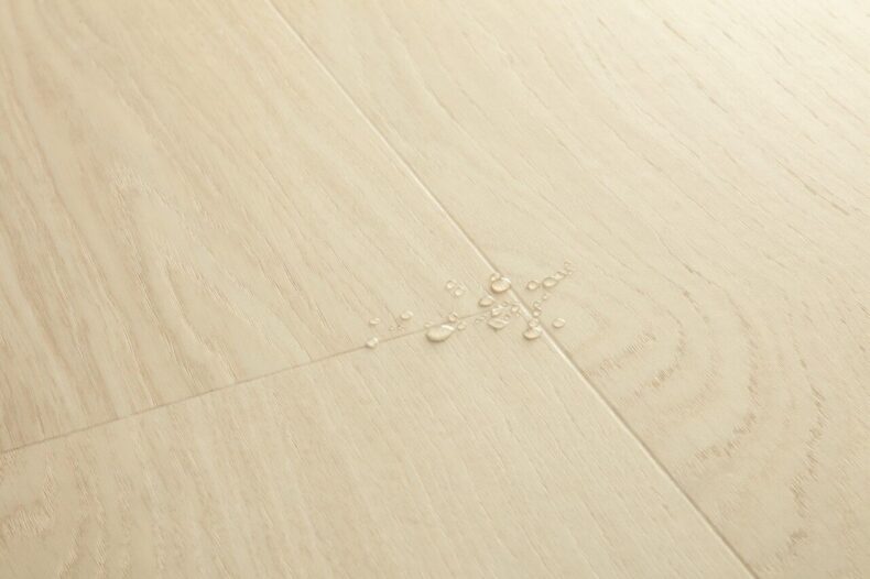 View of Pure Oak Polar AVMPU40099 luxury vinyl tile by Quick-Step Livyn