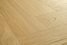 View of Pure Oak Honey AVHBU40360 luxury vinyl tile by Quick-Step Livyn