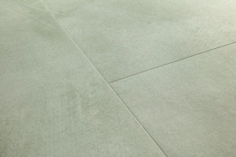 View of Soft Sage AVMTU40334 luxury vinyl tile by Quick-Step Livyn