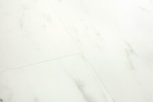 View of Marble Carrara White AVSTU40136 luxury vinyl tile by Quick-Step Livyn