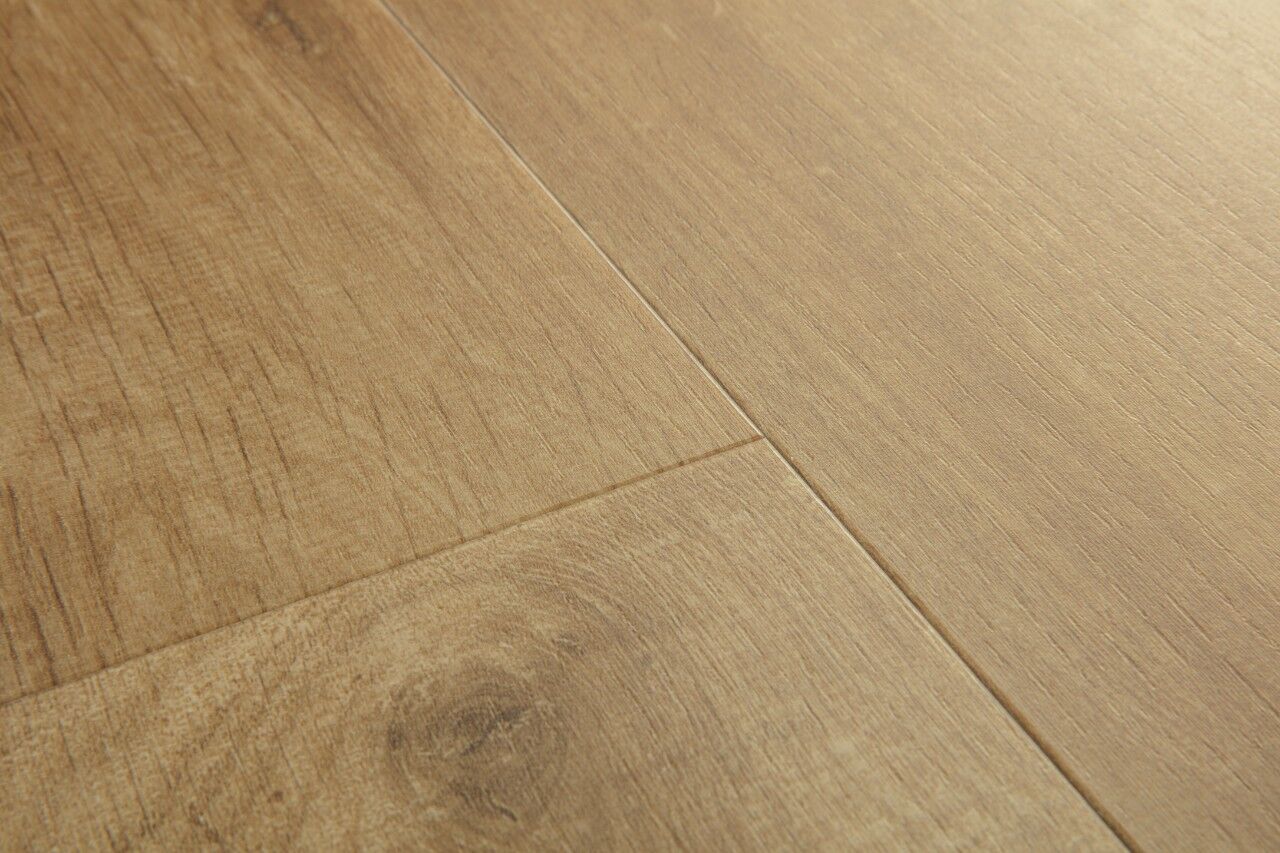 View of Cotton Oak Deep Natural AVMPU40203 luxury vinyl tile by Quick-Step Livyn