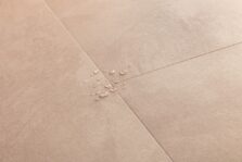 View of Soft Blush AVMTU40333 luxury vinyl tile by Quick-Step Livyn
