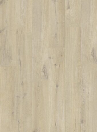 View of Cotton Oak Beige AVMPU40103 luxury vinyl tile by Quick-Step Livyn