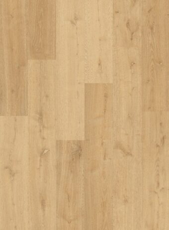 View of Elegant Oak Natural AVMPU40316 luxury vinyl tile by Quick-Step Livyn