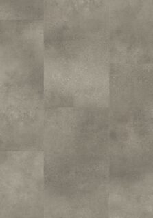 View of Cloudy Concrete AVMTU40273 luxury vinyl tile by Quick-Step Livyn