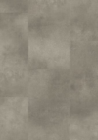 View of Cloudy Concrete AVMTU40273 luxury vinyl tile by Quick-Step Livyn