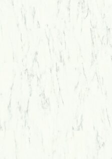 View of Marble Carrara White AVSTT40136 luxury vinyl tile by Quick-Step Livyn