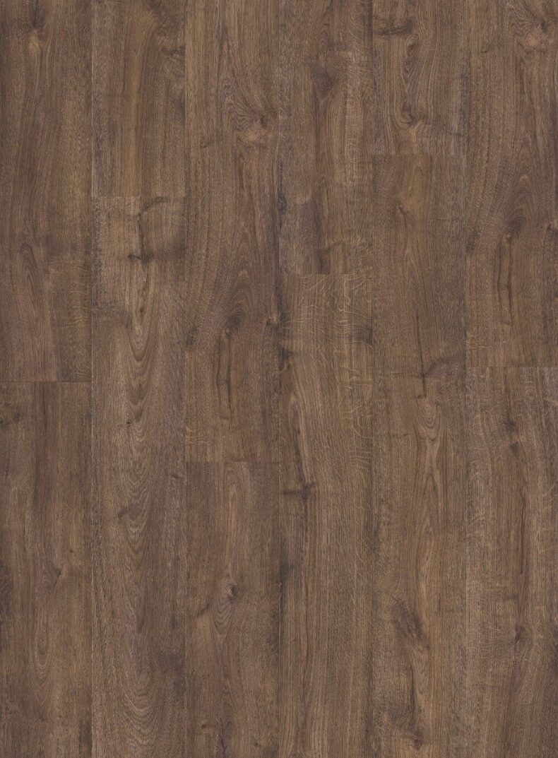 View of Autumn Oak Chocolate AVMPU40199 luxury vinyl tile by Quick-Step Livyn