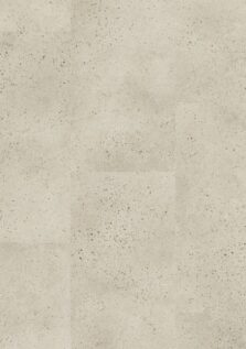 View of Oyster Concrete AVMTU40275 luxury vinyl tile by Quick-Step Livyn