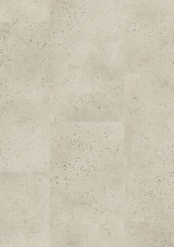 View of Oyster Concrete AVMTU40275 luxury vinyl tile by Quick-Step Livyn