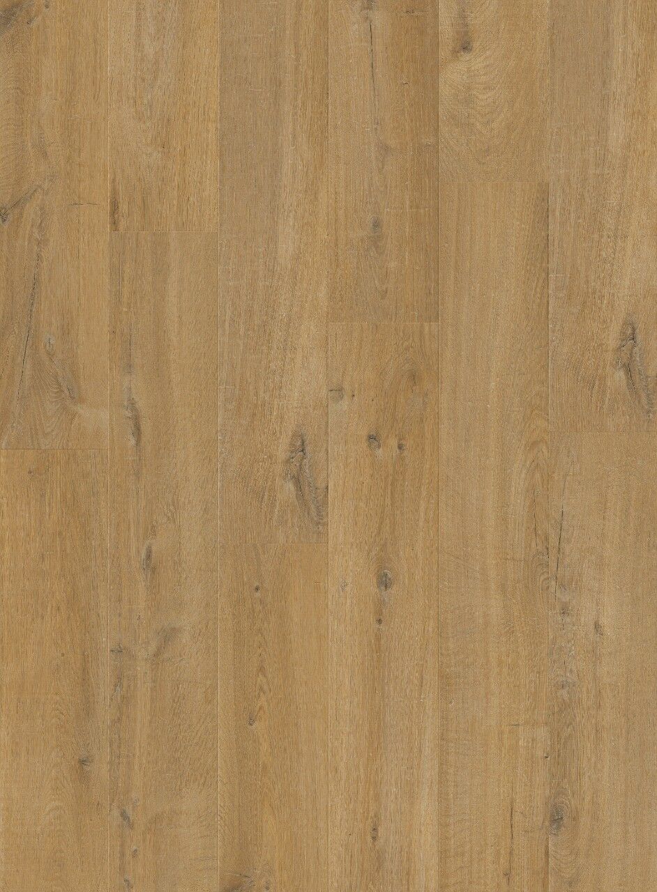 View of Cotton Oak Deep Natural AVMPU40203 luxury vinyl tile by Quick-Step Livyn